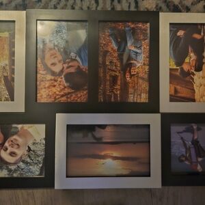 Black and White Multi-Photo Frame